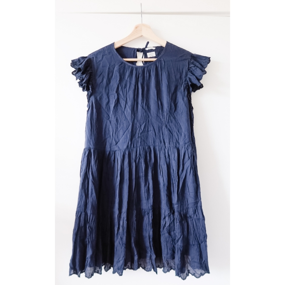 Aritzia Wilfred Sidonie Dress - Navy - Small
